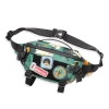 Tactical Functional Crossbody Sling Bag | Water-Repellent Polyester Fanny Pack with Customizable Velcro Panel