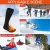 Import 2021 Hot feet thermal socks battery operated electric heated skiing socks with low price from China