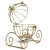 Import Centerpiece for Wedding Party and Any Special Occasion Craft and Party Cinderella Carriage Christmas metal candle holder from China