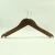 Import Flat style wooden hanger with notches on shoulder from China