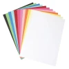 20735 A4 Scrapbook Paper 10 Sheets Textured Colored Cardstock Single-Sided 12 Colors Greeting Cards Scrapbooking Craft