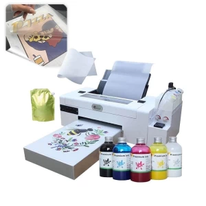 Dtf Printer Clothing Label Machine Pet Film Transfer T Shirts Printer with Dtf Powder and Dtf Inks