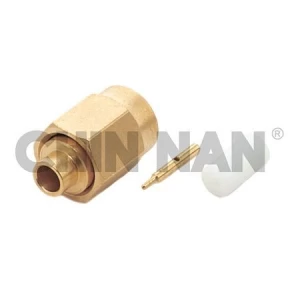 SSMA connector - SSMA Straight Plug (With Center Contact) Solder For RG405/U(.085") Cable