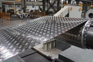 China Manufacturer Aluminum Embossed Sheet Checker Plate Tread aluminum coil