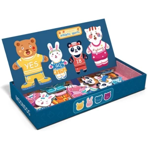 Double Side Wooden Magnetic Drawing Board Toys for Kids