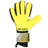 Hot sale goalkeeper gloves professional protect latex knitting Nylon football soccer goalkeeper gloves