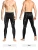 Import INBIKE Men's Compression Pants,Gym Leggings with Pocket Sport Base Layer,Thermal Running Cycling Tights Pants from China