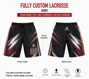 Custom Sublimated Lacrosse Shorts for Ultimate Performance