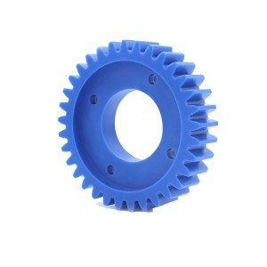 blue POM spur gear 12