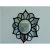 Import Acrylic mirror wall decorative living room mirror flower mirror from China