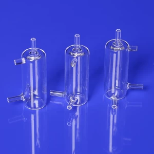 Customized Quartz Glass Overflow Tube Quartz Parts for High-precious Instruments