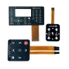 China Factory Price Flexible Push Button Membrane Switch Industrial Equipment Used Rubber Keypad Material