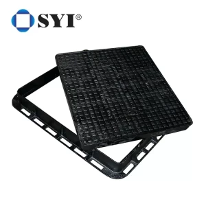 Customized 600*600 Foundry Ductile Iron Square D400 Gully Grate Manhole Cover EN124 D400