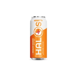 HALOS/OEM ENERGY DRINK WITH ORANGE FLAVOR IN 250ML CAN