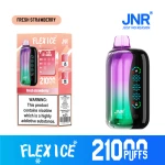 JNR Flex Ice 21000 Puffs Fresh Strawberry Premium Disposable Vape Top Wholesale for Romania & European Wholesalers