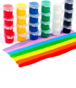 12-Color 5ml Acrylic Paint Suction Card Set