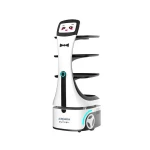 High Quality Food Serving Robot Humanoid Food Delivery Robot Automatic Multi-layered Adjustable