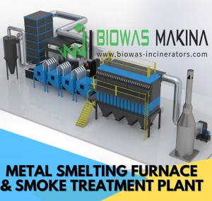 Metal Smelting Furnace & Smoke Treatment Plant