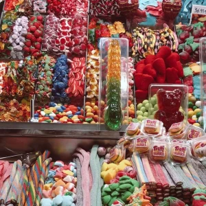 Bulk gummy candy
