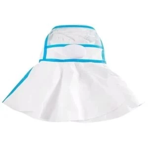 Disposable Protective Head Cover Blocks Dust, Foam and Splash, Large Field Vision, Not Stuffy, Smooth Breathing