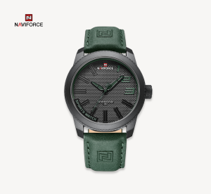 NAVIFORCE Men's Wrist Luxury Quartz Sports PU Leather Strap 30m Waterproof Watch﻿