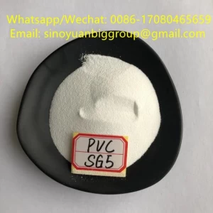 White PVC Powder/Polyvinyl Chloride PVC Resin SG-5/PVC Paste Resin