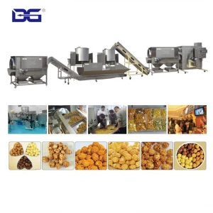 Industrial hot air popcorn machine popcorn production line