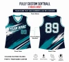 Custom Sublimated Softball Jersey with VNeck for Personalized Team Uniforms