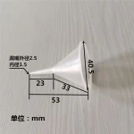 plastic funnel lab funnel