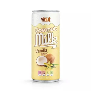 Coconut milk hot sale/ 320ml Coconut milk with Vanilla flavor/ No Sugar/ Low Fat