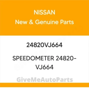 24820VJ664 Genuine Nissan SPEEDOMETER 24820-VJ664