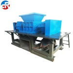 2020 new double shaft shredder machine