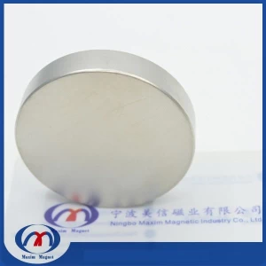 Super powerful big neodymium magnet disc magnet for sale