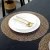 Import WANTU JH8003 COPPER Vinyl Placemat from China