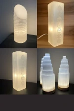 Selenite Lamps