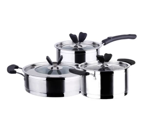 Stainless steel cookware,Pot, Pot set