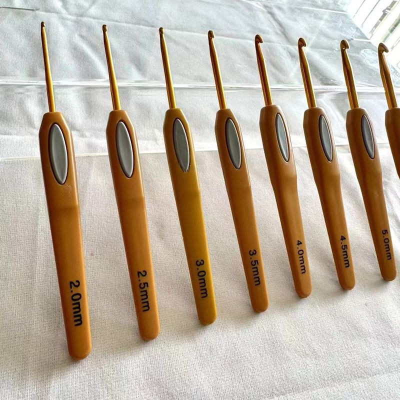 Sweter Tools Name Buy Knitting Tool Abs Plastic Handle Sweater Needle 17pcs Set Brown ...