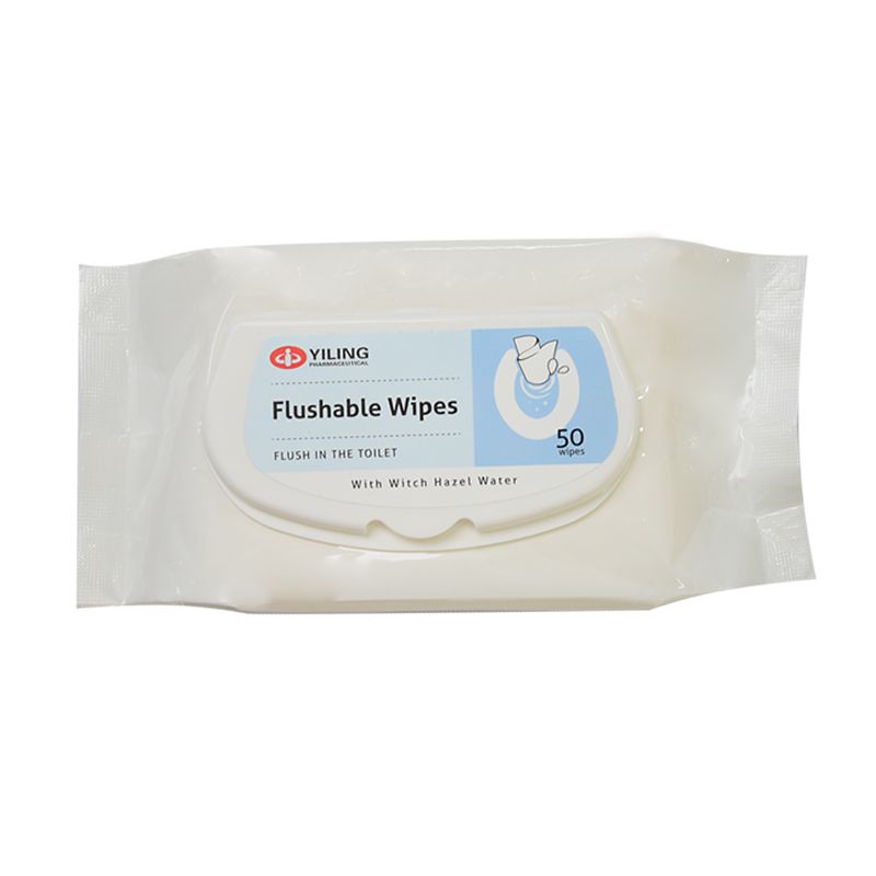 Buy Biodegradable Flushable Toilet Wipes Fresh Fell Wipes Private Label