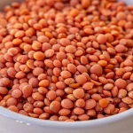 Organic Red Whole Lentils and Red Split Lentils Dried Wholemeal Bulk Wholesale Red Lentils