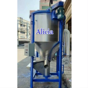 1 ton Dryer Mixer for recycled PVC material