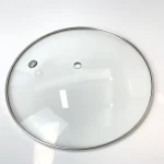 Normal Dome Heat-Resistant Tempered Glass Lid Kitchen Cookware Accessory for Cooking Cast Iron and Glass Cover Parts