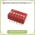 Import 1 2 3 4 5 6 7 8 9 10 11 12 position DS dip switch from China