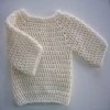 100% Cotton crochet sweater pattern handmade crochet baby sweater