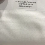 100% cotton / polyester cotton / 100% polyester table cloths material fabric