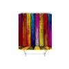 100% Polyester Microfiber Custom printed fancy shower curtains