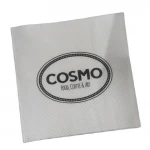 100% Virgin Wood Pulp Custom Logo Paper Napkins and Serviettes With Cheap Quality and Cheap Price For Restaurant