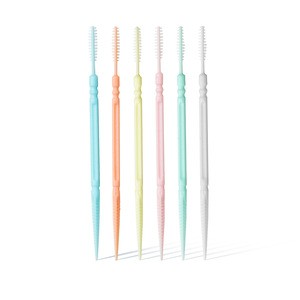 1000 Picks Tooth Cleaning Device Fancy Mint Colored Bulk Best Round Stick Flavor Plastic Dental Toothpick