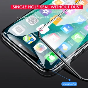10D Tempered Glass on the For iPhone X 7 8 6 Plus Screen Protector Full Cover Protective Glass For iPhone 6 6s 7 XR XS Max film