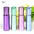 Import 10ml 15ml electroplating glass roll perfume bottle / glass essential bottle /roll on bottle for eye cream from China
