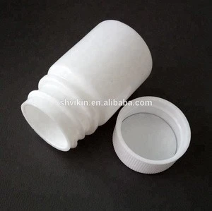 10ml white plastic pill bottle